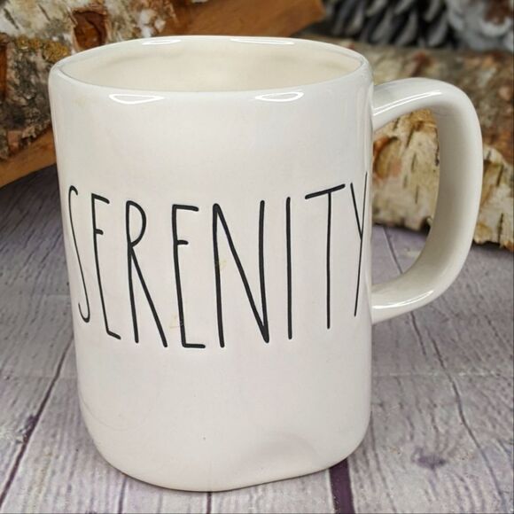 Rae Dunn SERENITY Ceramic Mug - Picture 1 of 5